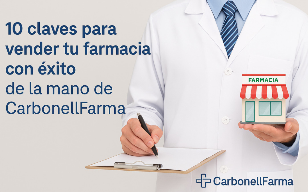 10 claves para vender tu farmacia con éxito | Guía completa de CarbonellFarma